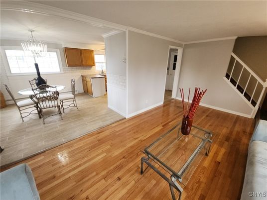 Chandelier, Dining room, Interior, Kitchen, Wood Texture Flooring