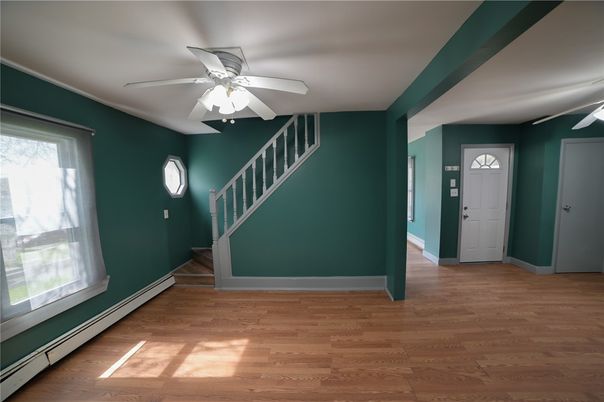 Empty room, Interior, Wood Texture Flooring