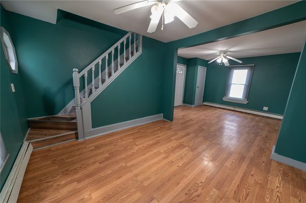 Empty room, Interior, Wood Texture Flooring