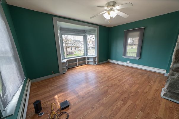 Empty room, Interior, Wood Texture Flooring