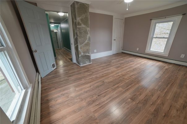 Empty room, Interior, Wood Texture Flooring