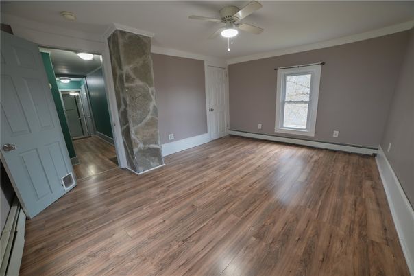 Empty room, Interior, Wood Texture Flooring