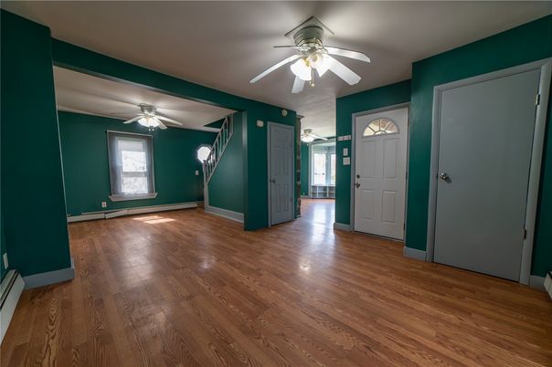 Empty room, Interior, Wood Texture Flooring