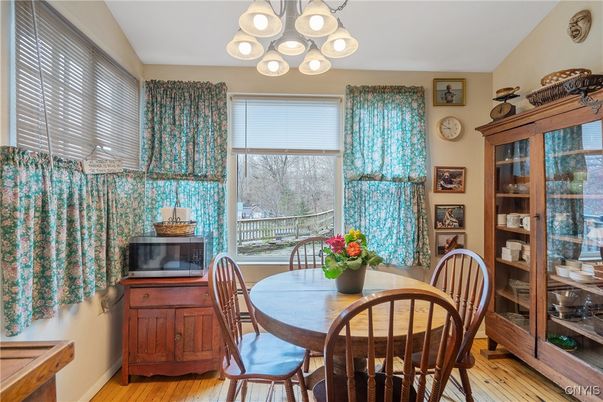 Dining room, Interior, Wood Texture Flooring