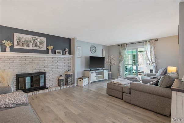 Fireplace, Interior, Living room, Wood Texture Flooring