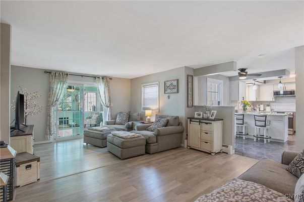 Interior, Kitchen, Living room, Wood Texture Flooring