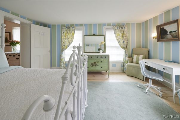 Bedroom, Home Office, Interior, Wood Texture Flooring