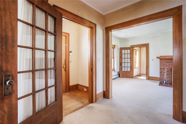 Empty room, Interior, Wood Texture Flooring