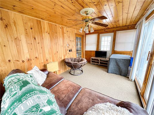 Interior, Living room, Wooden Ceilings, Wooden Walls