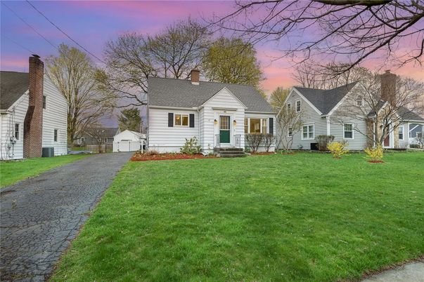 Backyard, Detached Garage, Exterior, Facade, Cape Cod