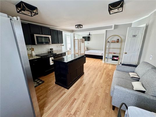 Bedroom, Interior, Kitchen, Living room, Wood Texture Flooring