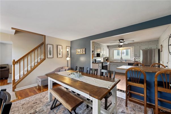 Dining room, Interior, Kitchen, Wood Texture Flooring