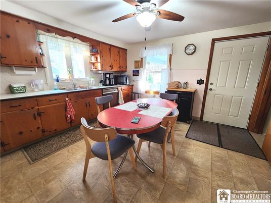 Dining room, Interior, Kitchen