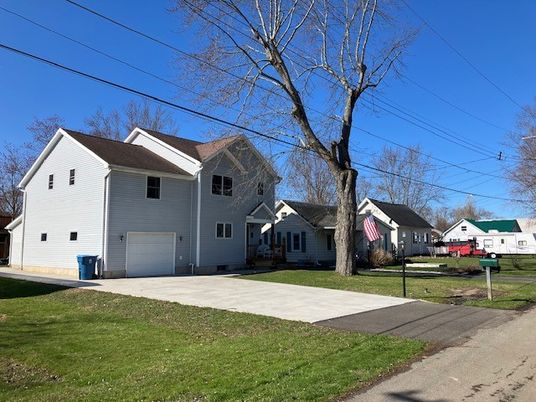 Attached, Backyard, Exterior, Facade, Farmhouse