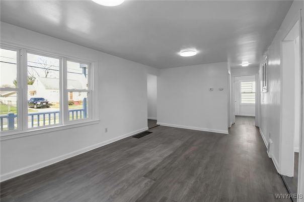 Empty room, Interior, Wood Texture Flooring
