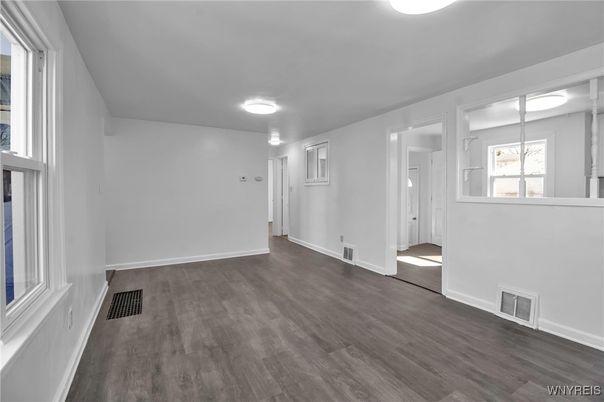 Empty room, Interior, Wood Texture Flooring