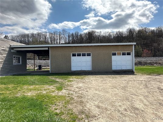 Backyard, Detached Garage, Exterior