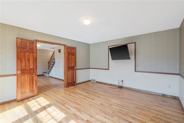 Empty room, Interior, Wood Texture Flooring