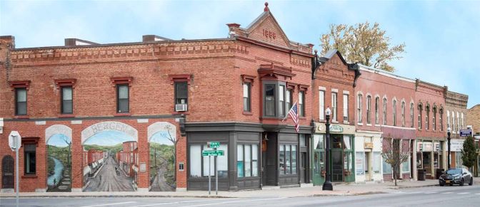 Exterior, Facade, Brick Facade, Rowhouse