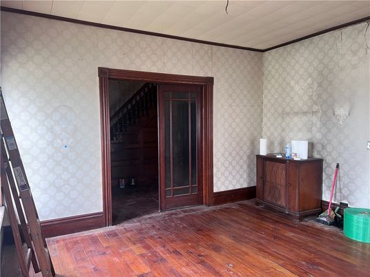 Empty room, Interior, Wood Texture Flooring