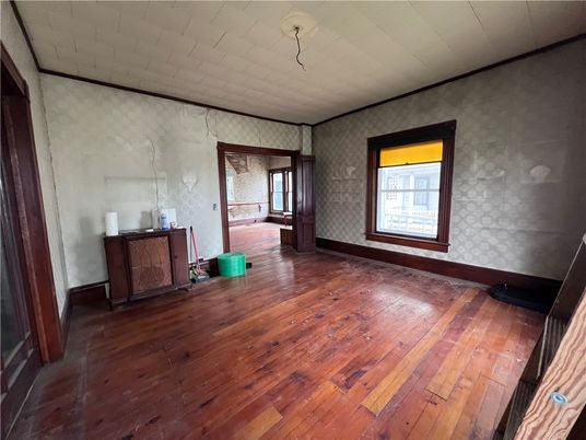 Empty room, Interior, Wood Texture Flooring