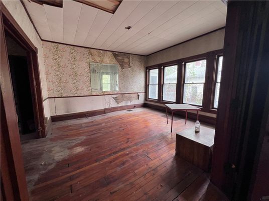Empty room, Interior, Wood Texture Flooring
