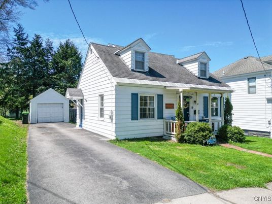 Detached Garage, Exterior, Facade, Cape Cod