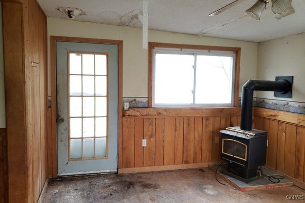 Empty room, Interior, Wooden Walls