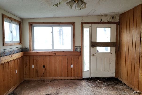 Empty room, Interior, Wooden Walls