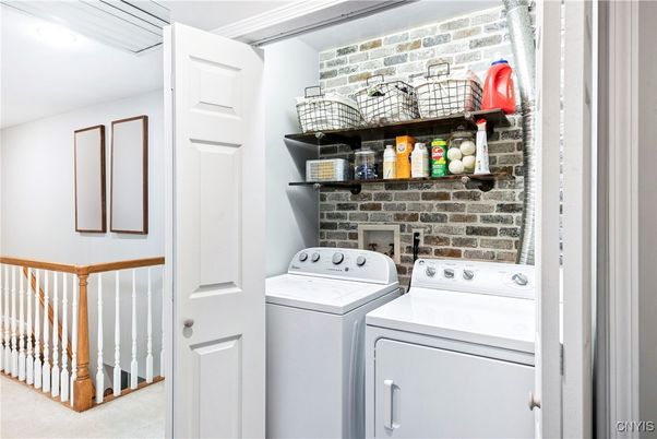 Interior, Stone Walls, Utility Closets, Washer