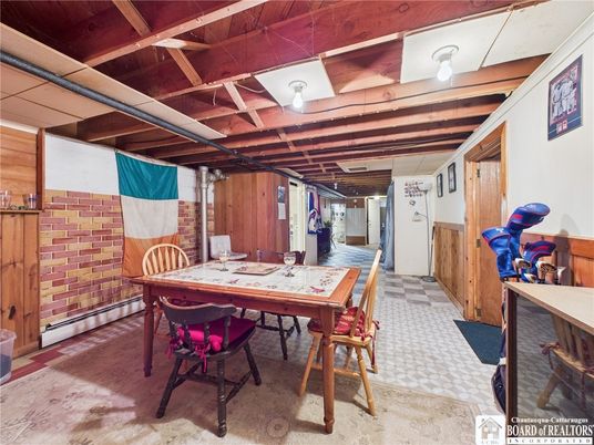 Dining room, Interior, Stone Walls, Wooden Beams