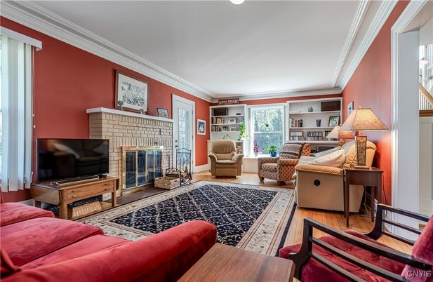 Fireplace, Interior, Living room, Wood Texture Flooring