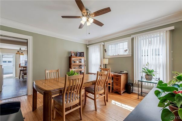 Dining room, Interior, Wood Texture Flooring