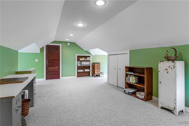 Home Office, Interior, Recessed Lighting
