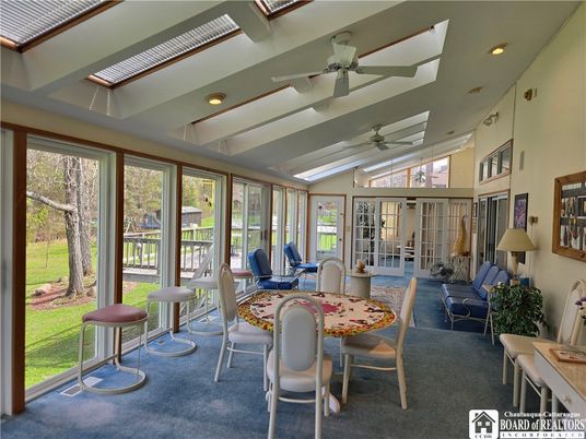 Dining room, Interior, Recessed Lighting, Sun Room