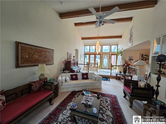 Interior, Living room, Pendant Lights, Wooden Beams