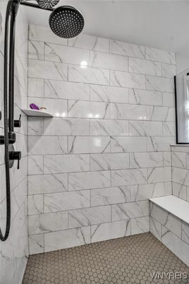 Bathroom, Interior, Marble Walls
