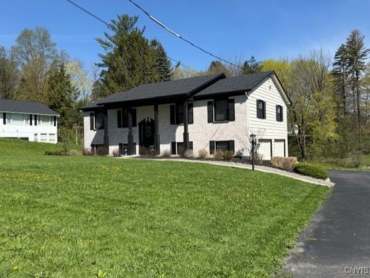 Attached, Backyard, Exterior, Facade, Farmhouse