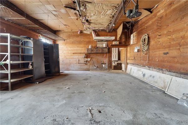 Empty room, Interior, Wooden Walls