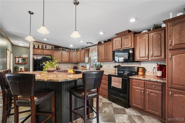 Interior, Kitchen, Pendant Lights, Recessed Lighting