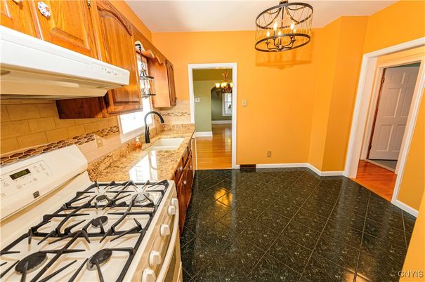 Chandelier, Interior, Kitchen, Wood Texture Flooring