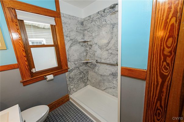 Bathroom, Interior, Marble Walls