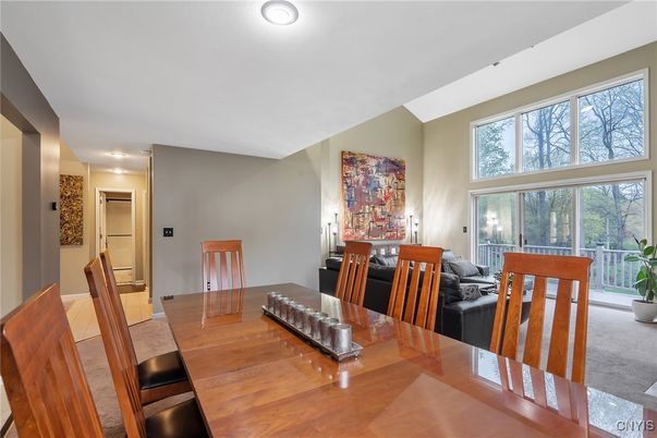 Dining room, Interior, Recessed Lighting