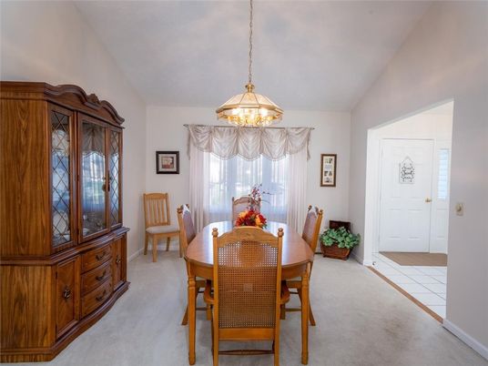 Dining room, Interior, Pendant Lights