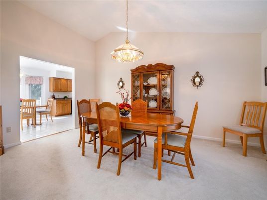 Dining room, Interior, Pendant Lights