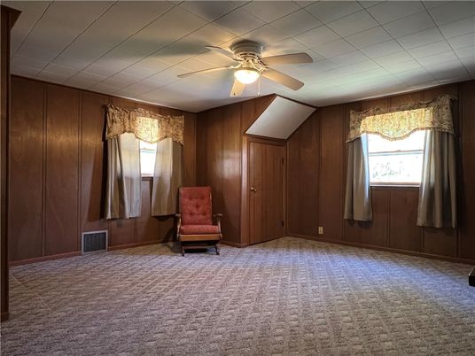 Empty room, Interior, Wooden Walls
