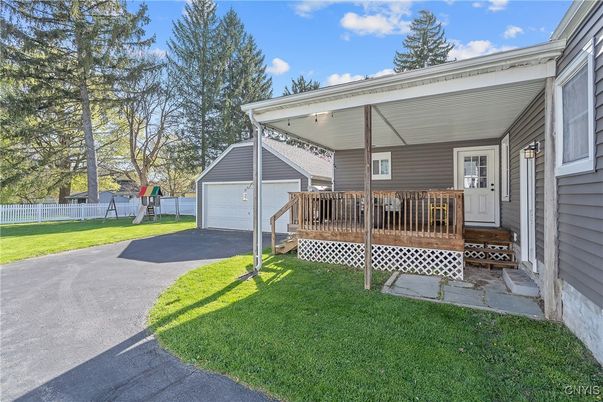Backyard, Detached Garage, Exterior