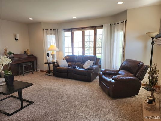 Interior, Living room, Piano, Recessed Lighting