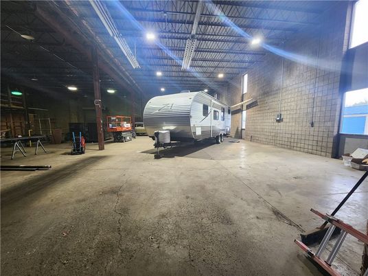 Garage, Interior, Stone Walls