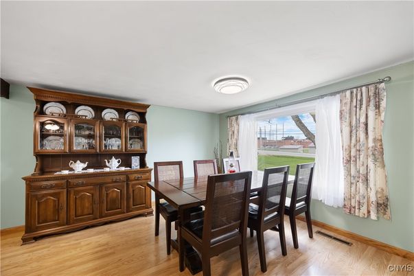 Dining room, Interior, Wood Texture Flooring